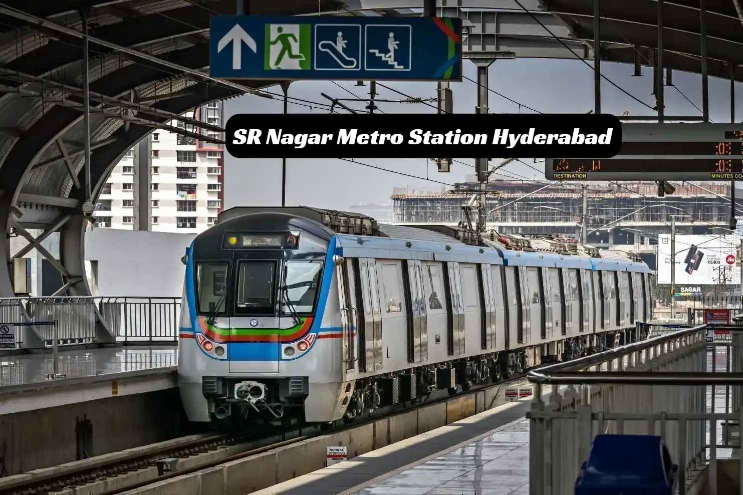 SR Nagar Metro Station Hyderabad – Route Nearby Places