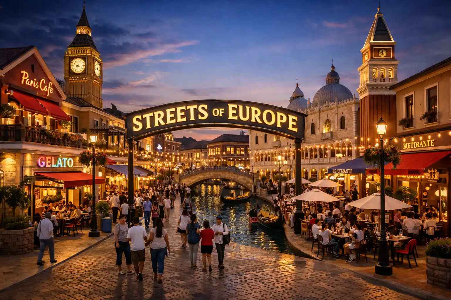 Streets of Europe Mall, Pimpri-Chinchwad