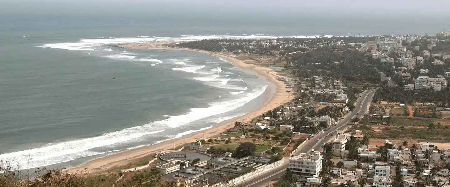 Top Cities in Andhra Pradesh map