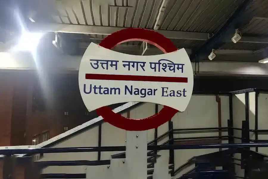 Uttam Nagar East Metro Station