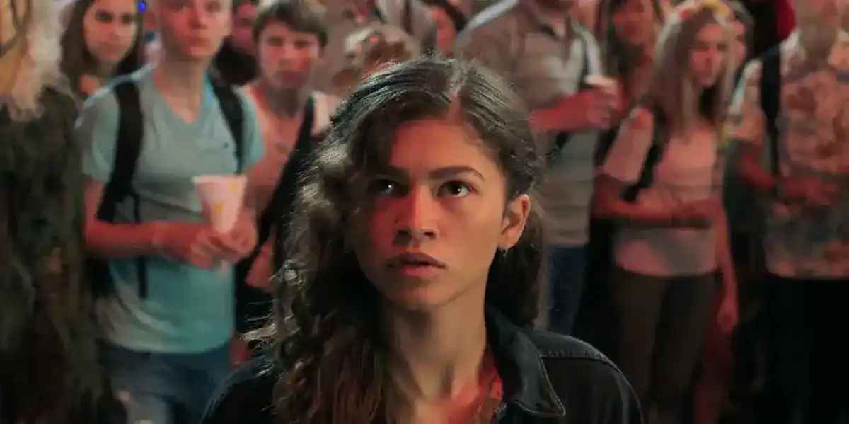 Zendaya in a movie