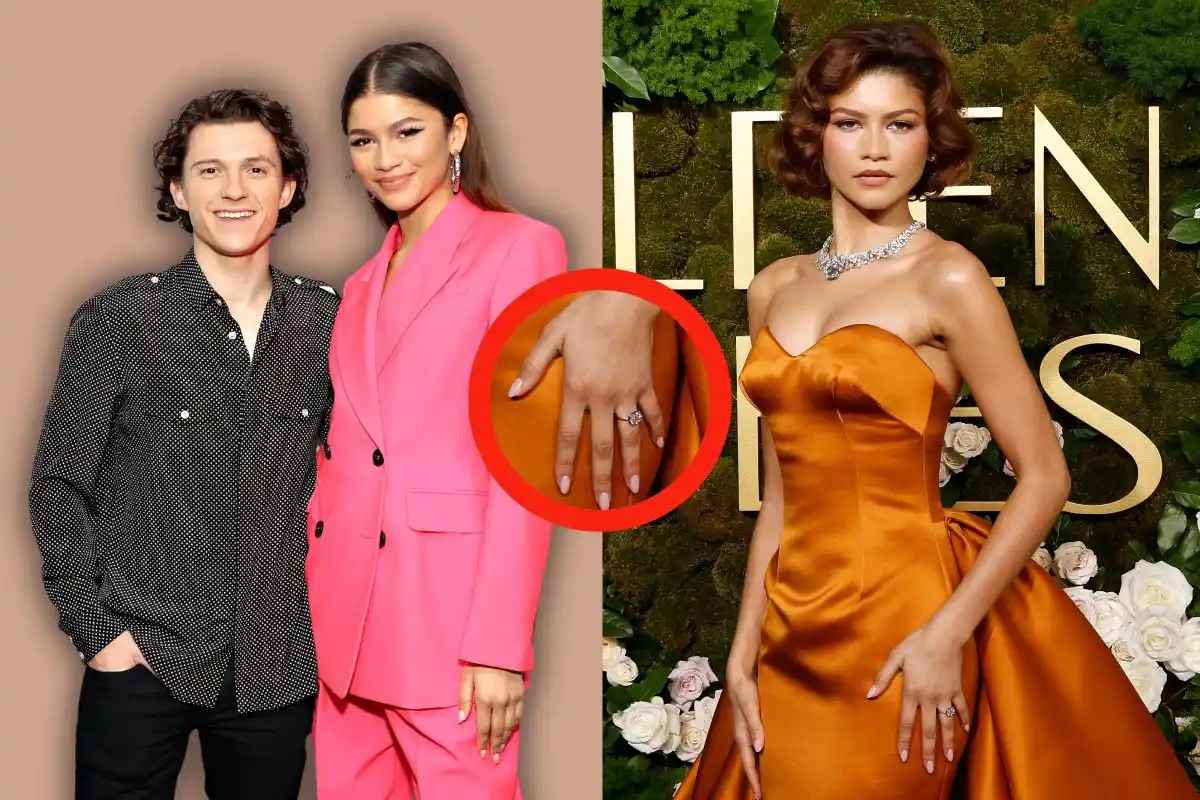 Zendaya and Tom Holland