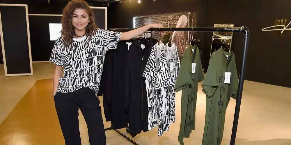 Zendaya at a fashion event